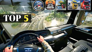 Top 5 🚛 Upcoming Truck Games of 2024 That Will Blow Your Mind 🌍🔥 dwaytec OnroadGames [upl. by Morgen]