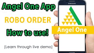 How to place Robo Order in Angel One Broking Live Demo 2024 [upl. by Lobiv519]