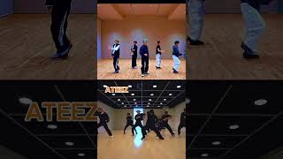 ATEEZ amp TXT This collab is neededateez txt shorts fyp [upl. by Nauht]