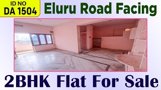 Vijayawada Eluru Road Facing Apartment 2BHK Flat For Sale [upl. by Schmeltzer]