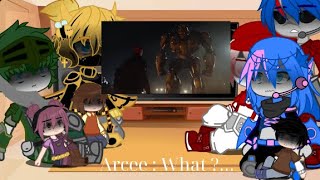 TFP react to Bumblebee rage mode  Enjoys  Airadi  🇬🇧 [upl. by Anaer31]