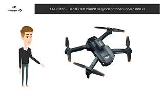 JJRC H106 mini drone  Bedst i test blandt droner under 1000 kr 🏆 [upl. by Rooney]