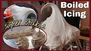 How to Make Boiled Icing  7Minute Frosting [upl. by Kilbride497]