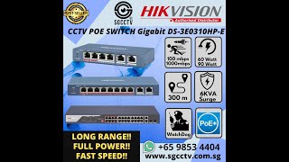 HIKVISION SWITCH 8 PORTS RYAN 201006 [upl. by Anas]