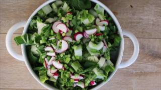 Easy Bok Choy Salad [upl. by Doomham]