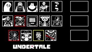 Undertale  All Boss Themes [upl. by Neenad]