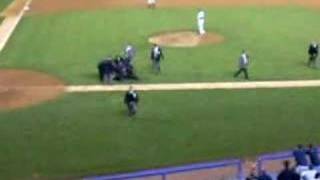 Man Runs Loose  Yankee Game [upl. by Akiemat]