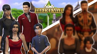 Medieval Goths  Medievalifying the Sims 4 Townies [upl. by Attehcnoc]