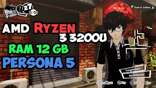 Persona 5 Strikers on AMD Ryzen 3 3200U [upl. by Urian66]