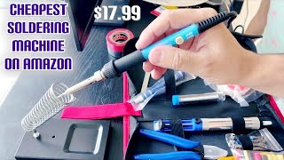 Soldering Machine  Cheapest One on Amazon [upl. by Enenej409]