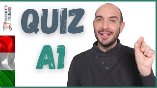 Quiz per principianti Livello A1  Impara litaliano con Francesco [upl. by Inoek294]