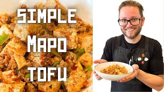 Easy Mapo Tofu  Michelin Bib Gourmand Chefs Recipe [upl. by Rabbi]