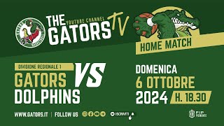 DIVISIONE REGIONALE 1 Gators VS I Delfini LIVE [upl. by Maryanna713]