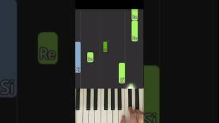 Mistral gagnant  Renaud  piano tutorial piano renaud [upl. by Helen]