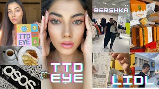 VLOGMinimarket Haul ShoppingTTD EYE Si ti vendosim lentetttdeye asos [upl. by Crescint]