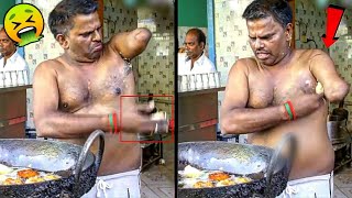 Indian MOST UNHYGIENIC Street Food🤮  DhiruMonchik [upl. by Donia]