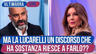 Selvaggia Lucarelli Provoca Paragone che Reagisce male e la Zittisce in TV [upl. by Hutton253]