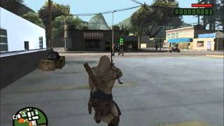 GTA San Andreas Assasins Creed 3 mod  with download link [upl. by Warrick520]