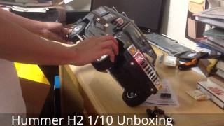 Hummer H2 110 Scale RC Unboxing [upl. by Liederman]