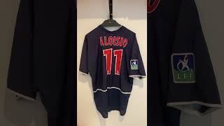 Maillot PSG 20022003 de Aloísio sa Silva Allez Paris football foot uefa [upl. by Bixby377]