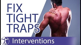 Tight Upper Traps Try These Exercises [upl. by Nade7]