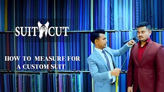 How We Measure Custom Suits In Bangkok [upl. by Lunt]