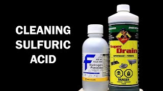 Purifying Sulfuric Acid Drain Cleaner [upl. by Mallorie106]