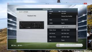 ضبط اعدادات التحكم في فيفا 2014  Fifa 14 [upl. by Gautious319]