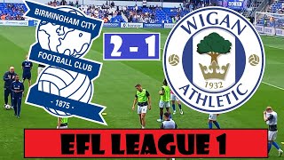 Birmingham City v Wigan [upl. by Htial]