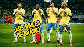 Baile Inspirador de los Jugadores de Brasil 🇧🇷 🕺 [upl. by Jumbala]