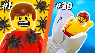 WORLD’S BIGGEST FEARS in LEGO [upl. by Ediva825]