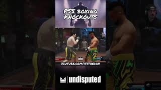 PS5 BOXING KOs gaming undisputed boxing knockouts [upl. by Athiste374]