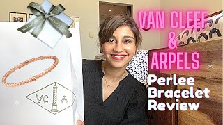 Van Cleef amp Arpels Perlee Bracelet Review✨ [upl. by Mientao]