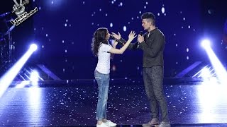 Teodora Buciu si Tudor Chirila  Zmeul  FINALA  Vocea Romaniei 2016 [upl. by Kimmi]