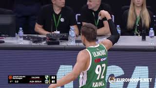 Zalgiris Kaunas  ALBA Berlin 8881 Edgaras Ulanovas 21 points [upl. by Waring]