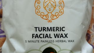 5 minutes കൊണ്ട് മുഖത്തെ hair എല്ലാം പോയി😳🥰👍Turmeric facial wax youtube viral [upl. by Amory]