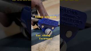 How to sharpen your chisels for cheap Wesdoesit temu tools diy woodworking carpenter [upl. by Dragoon3]