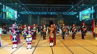 Tattoo St Gallen 2014  Finale  ARRIVAL amp HIGHLAND CATHEDRAL [upl. by Atnuhs]