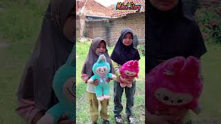 TIAN TAKUT SAMA BONEKA LABUBU😬😅🤣 trending comedy humorsegar funny shorts viralshorts [upl. by Zachar]