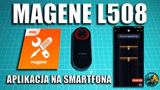 Magene L508  połączenie ze smartfonem za pomocą aplikacji Magene Utility [upl. by Hyacinthe580]