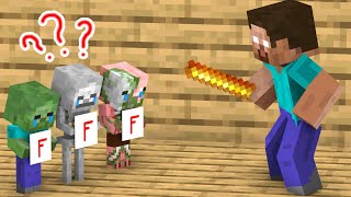 Dont be like that Baby Zombie  Minecraft Animation [upl. by Granese]