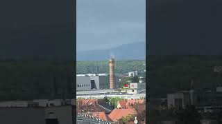 Taking in the stunning view of Mainz City from the northern balcony of the hospital in Oberstadt [upl. by Grevera861]