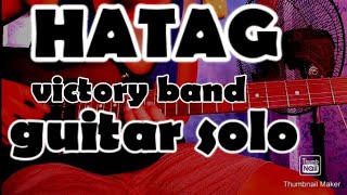 Hatag victory band guitar solo tutorial [upl. by Ahso]