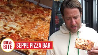 Barstool Pizza Review  Seppe Pizza Bar Staten Island NY [upl. by Sirahs917]