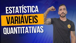 Estatística  Variáveis Quantitativas [upl. by Fife]