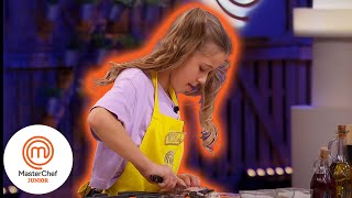 Chwile dzieliły ją od popełnienia błędu  MasterChef Junior [upl. by Ardeid246]