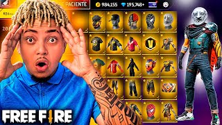 TODO ESTO TIENE LA CUENTA DE SE PACIENTE👆🗿 FREE FIRE [upl. by Yspyg]