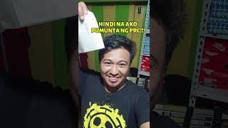 Nakuha ko na PRC ID ko via door to door delivery ng FSI [upl. by Nod]