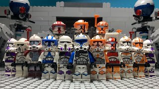 The Siege  Lego Star Wars the Clone Wars Stop Motion [upl. by Ynoep]