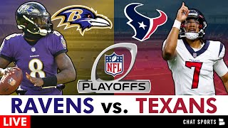 NFL Playoffs 2024 Live Streaming For Ravens vs Texans  Scoreboard PlayByPlay Highlights On ABC [upl. by Wernher]